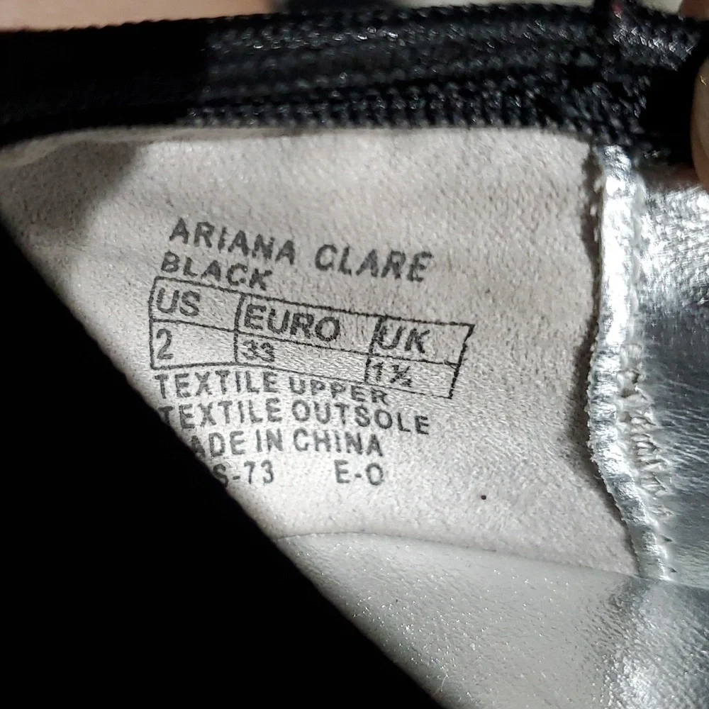 STUART WEITZMAN ARIANA CLARE BLACK SUEDE WEDGES SIZE 2 - Picture 12 of 12